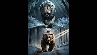 lion vs brown bear  deer Tiger Wolf snow leopared wild buffalo [upl. by Oirramaj]