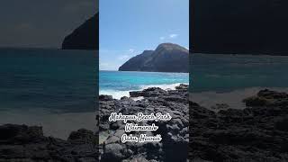 Makapuu Beach Park Waimanalo  Oahu Hawaii [upl. by Nimzay]