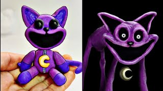 Making Poppy Playtime 3  CATNAP Sculptures Timelapse [upl. by Kcinemod]