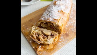 Apple Strudel with Filo Pastry [upl. by Everest388]