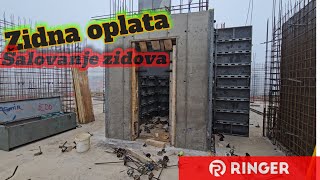 Šalovanje LIFTA i zidovaDETALJNO o oplati RINGER ST2000 [upl. by Jacquelynn]