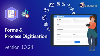 Forms amp Process Digitisation within WebSchool – version 1024 [upl. by Nordek]