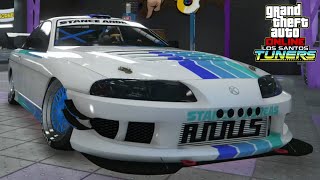 KARIN PREVION CUSTOM LOS SANTOS TUNERS CARS TUNING GTA ONLINE CUSTOMIZATION PREVION KARIN GTA 5 [upl. by Clem]