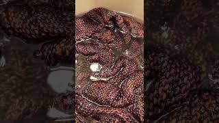 Putting the Finishing Touches on a Knitted Shawl [upl. by Alyssa]