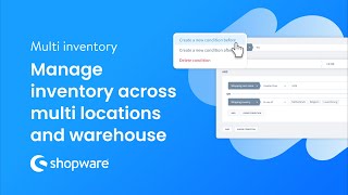 Learn how shopware manage inventory across multi locations and warehouse Shopware 6 Tutorial EN [upl. by Rube248]