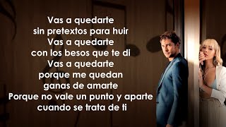 David Bisbal Danna Paola  Vuelve Vuelve LetraLyrics [upl. by Gothart]