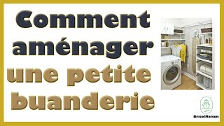 Comment aménager une petite buanderie [upl. by Ednutabab580]