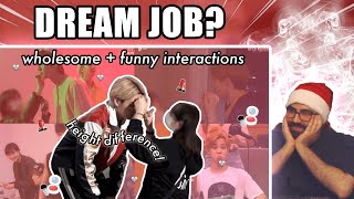 Dream Job  being a makeup artiststylist for bts isnt an easy job  moments Reaction [upl. by Dupaix205]