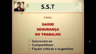 Apresentação do Canal  SST Segurança Saúde Higiene do Trabalho [upl. by Jade]