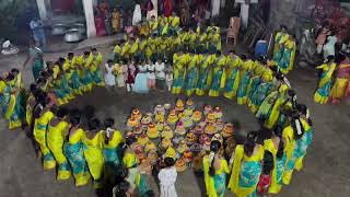 bathukamma festival 2024 celebrations in Durga Nagar colony Gandhari [upl. by Yousuf]