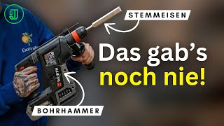 Der TRICK mit dem BOHRHAMMER den jeder HEIMWERKER kennen sollte 😲  Jonas Winkler [upl. by Nnylrefinnej]