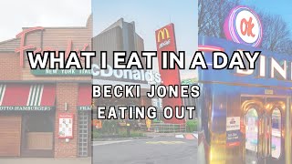 BECKI JONES EATING OUT 🍔 UK RESTAURANTS 🍝 [upl. by Nalliuq370]