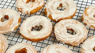 How To Make Honey Crullers  Tim Hortons Honey Cruller Recipe [upl. by Ahtnicaj928]