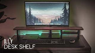 How to Build a Monitor Stand For Less Than 50 [upl. by Annohsed754]