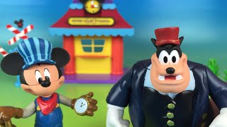 Mickey Mouse ClubHouse  Disney Mickey Mouse Train Depot with Mickey and Phil [upl. by Atirehs]