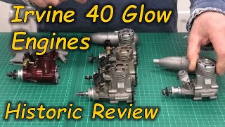 Irvine 40 Glow Engine Family  Model Aeroplane Glow Engines [upl. by Orenid618]