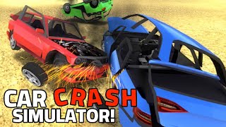 Play Car Crash Simulator  No Download Required  Free Online Games – on RocketGamesio games [upl. by Vera]