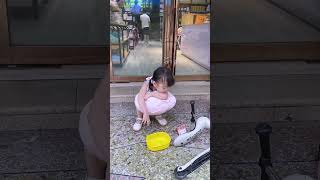 My Daughter Was Kicked Out By Dad And Met A Kind Manfatherlove cutebaby funny family [upl. by Tteraj168]