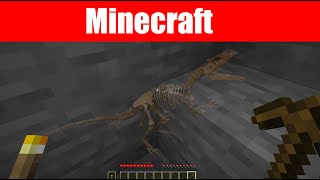 Fossilien in Minecraft finden [upl. by Annecorinne]