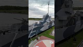 USS Stewart DE238  A Heroic WWII Escort Destroyer  Galveston Museum Ship [upl. by Hildy]