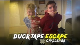 The Ultimate Duct Tape Escape Challenge  You Wont Believe How Fun This Was😂 [upl. by Abdul145]