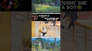 Anime misunderstandings are true comedy  anime amv animeedit funny music shorts [upl. by Hcir]