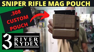 Sako Sniper Rifle Kydex Mag Pouch  Custom Build [upl. by Ymmac]