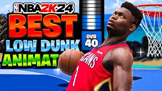 CHEAP DUNK ANIMATIONS THAT ARE EXTREMELY OP IN NB 2K24 [upl. by Airotnahs]