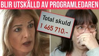 Har 15 miljoner i skulder – blir utskälld i Lyxfällan [upl. by Salvidor]