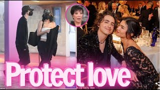 Kylie Jenner is fighting against mother Kris Jenner to protect her love with Timothée Chalamet [upl. by Atram]