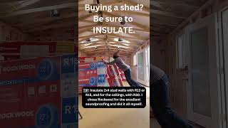 Insulating a Shed Keep These Tips in Mind [upl. by Aisekal]