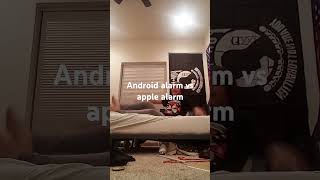 Android vs apple alarm freecomedy comedy themanniishow memes fypシ゚viral [upl. by Adnauq]