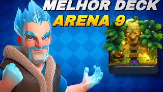 Melhor deck para a ARENA 9Facil de usar Clash Of Clans [upl. by Shellans201]