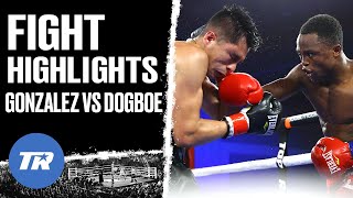 Isaac Dogboe amp Joet Gonzalez Put on Amazing Back amp Forth Fight  Dogboe Decision Win  HIGHLIGHTS [upl. by Morrill]