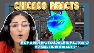 E X P A N D I N G to Space in Factorio by Martincitopants  Voice Actor Reacts [upl. by Curry]