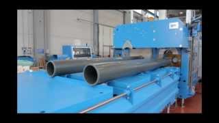 PVC PIPES EXTRUSION LINE [upl. by Ebner]