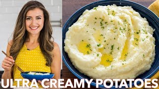 Ultra Creamy Mashed Potatoes Recipe  Natashas Kitchen [upl. by Samantha]