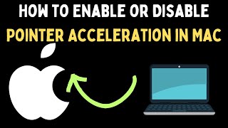 How to Enable or Disable Pointer Acceleration in Mac [upl. by Eniamerej]