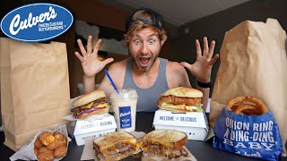 Eriks FIRST Time Eating Culvers Fast Food [upl. by Sower]