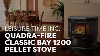 QuadraFireÂ® Classic Bay 1200 Pellet Stove [upl. by Enyallij647]