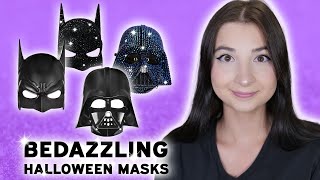 Bedazzling Halloween Masks [upl. by Nawaj362]