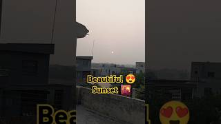 Sunsets captured youtubeshorts ytshorts youtubeviral sunsetlovers lahore song goldenhours [upl. by Eanyl]