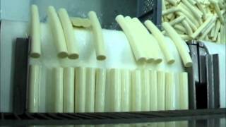 Stick cheese making machines  Comat dairy equipment [upl. by Esaertal]