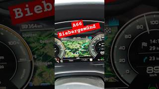 Autobahn A66 bei Biebergemünd verkehr transport [upl. by Zadoc]