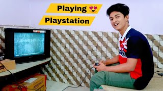 Gameplay video 😍  playing PlayStation  by sahil joshi [upl. by Eladnor]