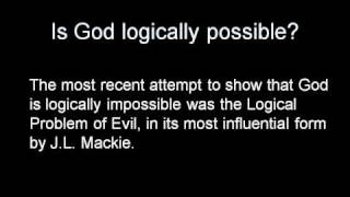 Modal Ontological Argument for the Existence of God [upl. by Wightman]