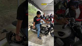 Bunyi enjin v4 500cc dari Benda dark flag trending automobile benda [upl. by Maxma]