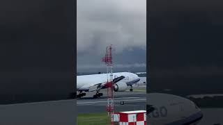 China Airlines Cargo 777F Landing on Runway 15 JFKANC [upl. by Muir]