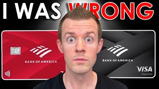 I WAS WRONG Bank of America Credit Card MAJOR Secret 3281 on EVERYTHING [upl. by Ahsinrad]