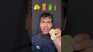 Eating ChallengeASMRlemon chilly chocolate eating asmr mukbang shorts [upl. by Ecylahs]